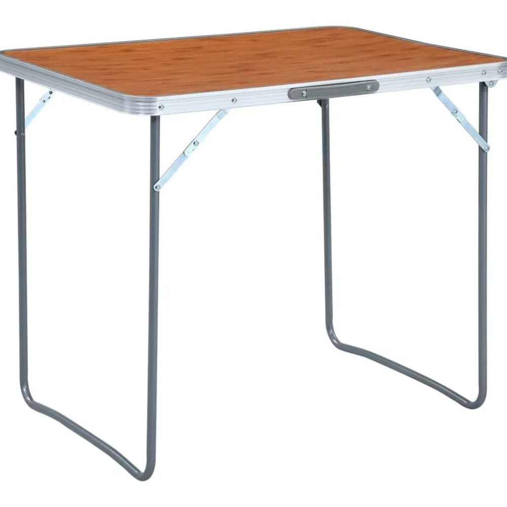 Campingtafel inklapbaar met metalen frame 80x60 cm>vidaXL Sale