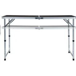 Campingtafel inklapbaar 120x60 cm aluminium>vidaXL Clearance
