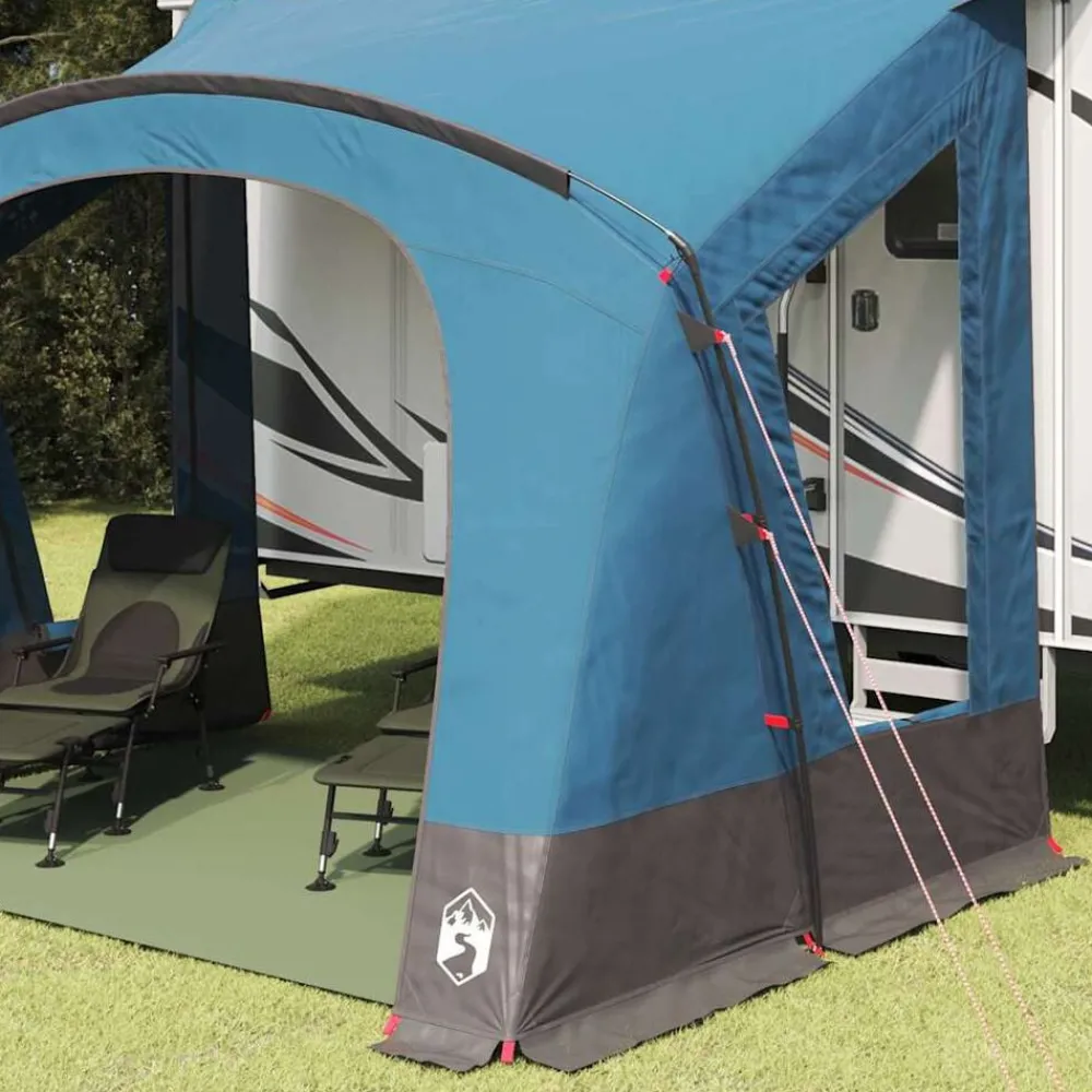 Caravan Tent 3-Persoon met dak 330 x 252 x 245 cm>vidaXL New