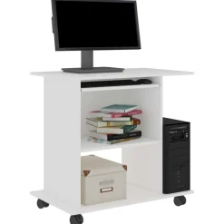 Computerbureau 80x50x75 cm bewerkt hout><noscript><img width=