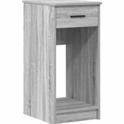 Computertorenstandaard met lade 35x45x77 cm eiken>vidaXL Discount