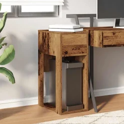 Computertorenstandaard met lade 30x44x74 cm kleurig><noscript><img width=