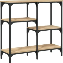 Consoletafel 80x29x75 cm Bewerkt Hout>vidaXL Best