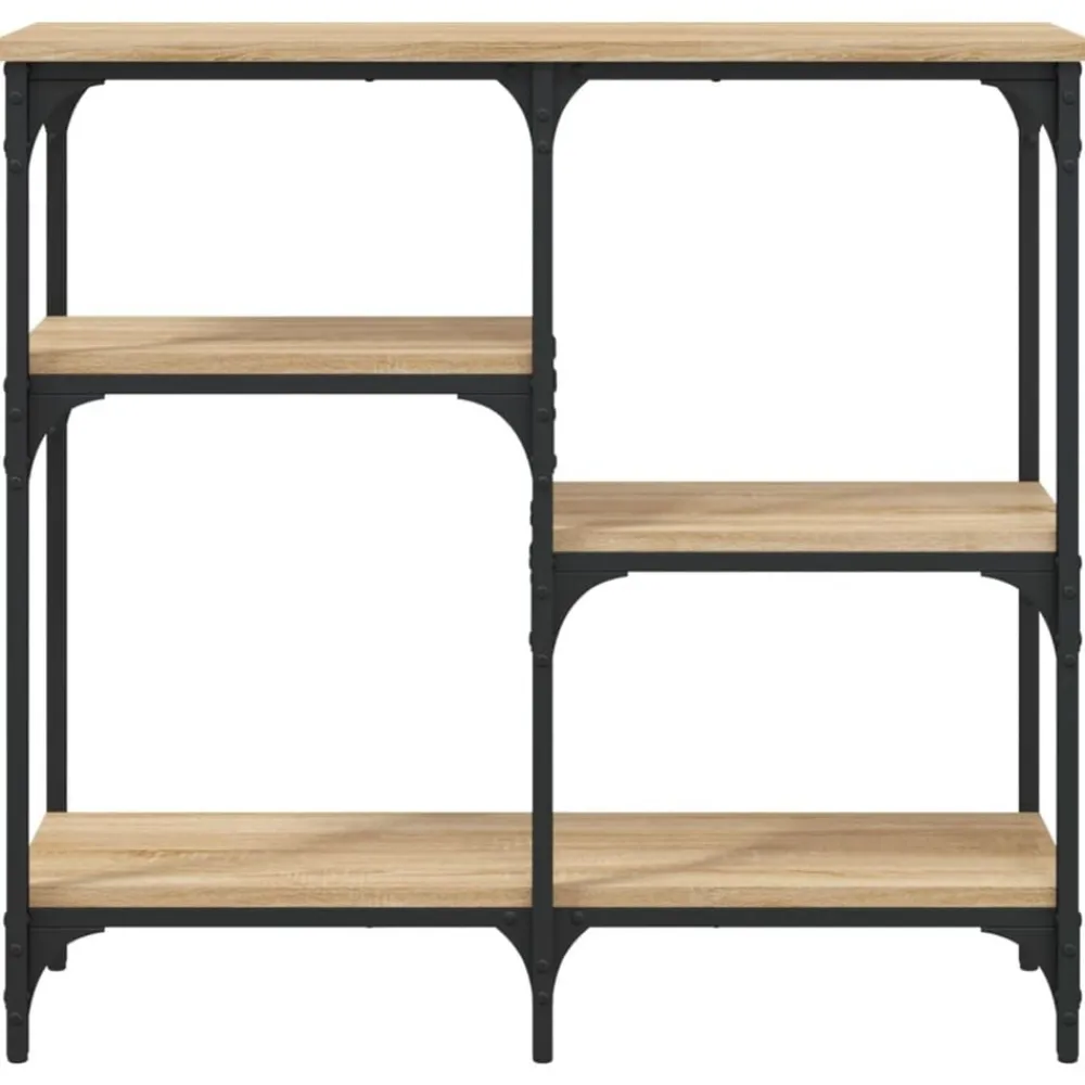 Consoletafel 80x29x75 cm Bewerkt Hout>vidaXL Best