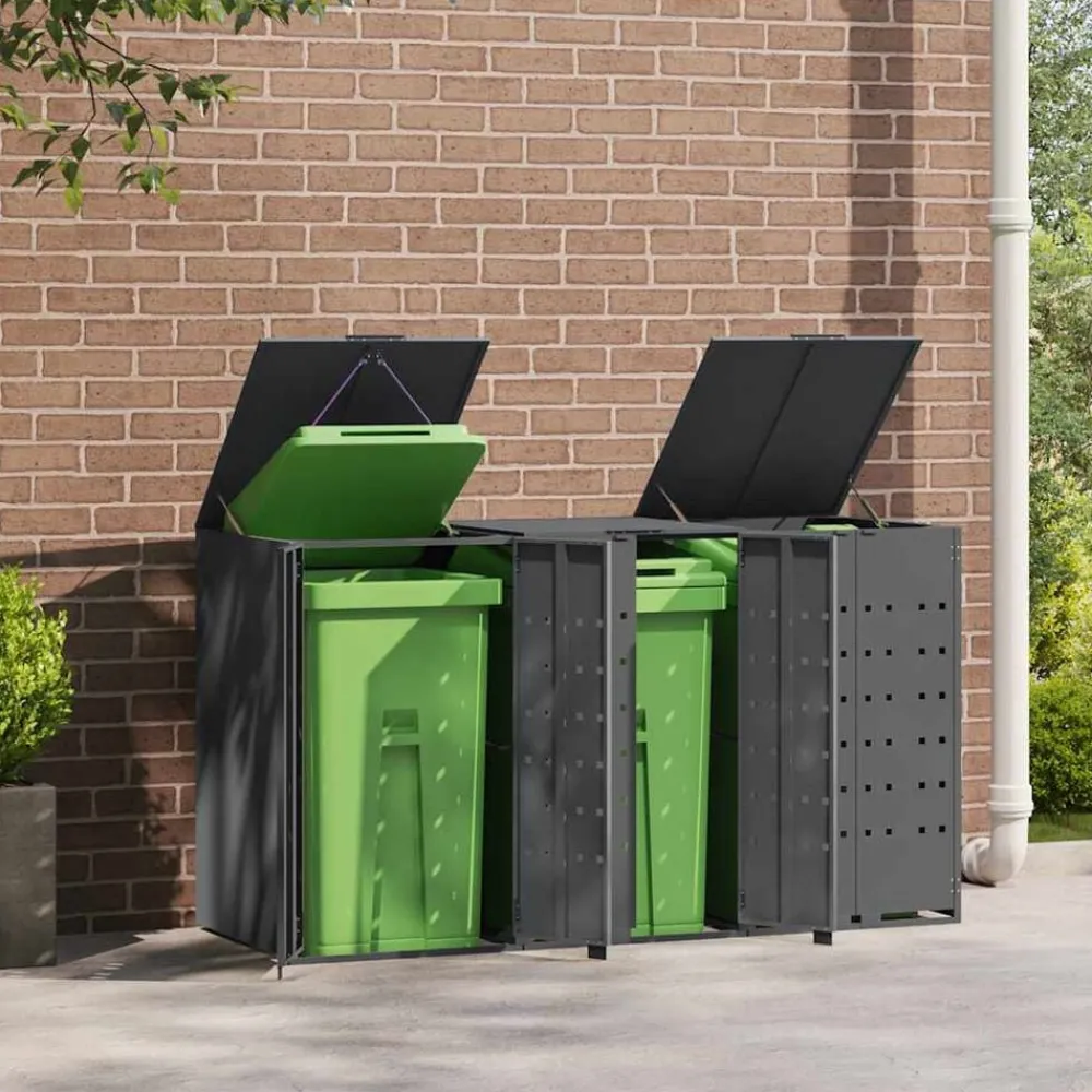 Containerberging 3 containers 207x79x117 cm staal>vidaXL Outlet