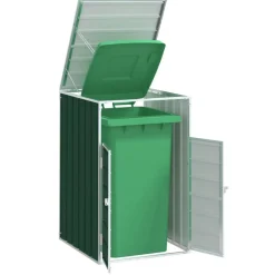 Containerberging voor 1 container 72x81x115 cm staal>vidaXL Sale