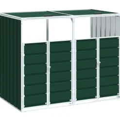 Containerberging voor 2 containers 144x81x113 cm staal>vidaXL Discount
