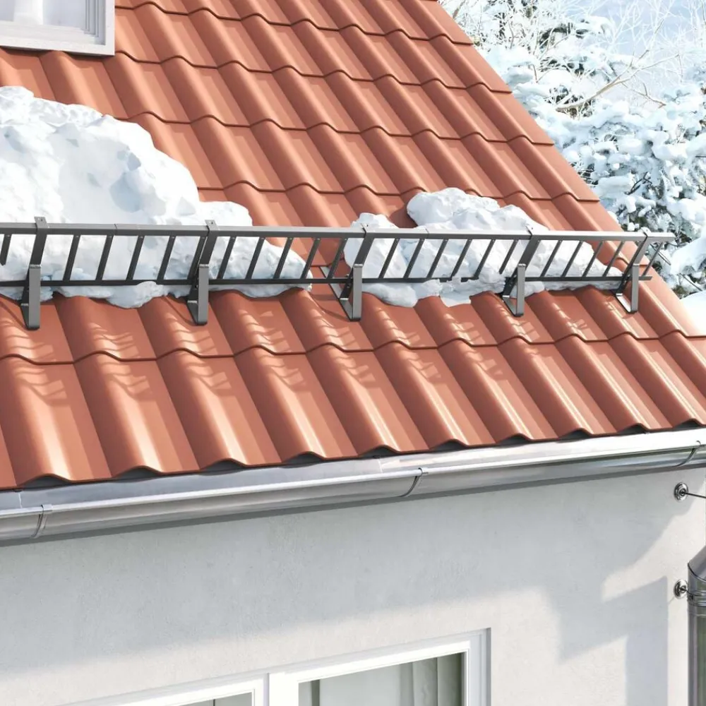 Dak sneeuwbeugel 100 x 2,5 x 20 cm Staal>vidaXL Clearance