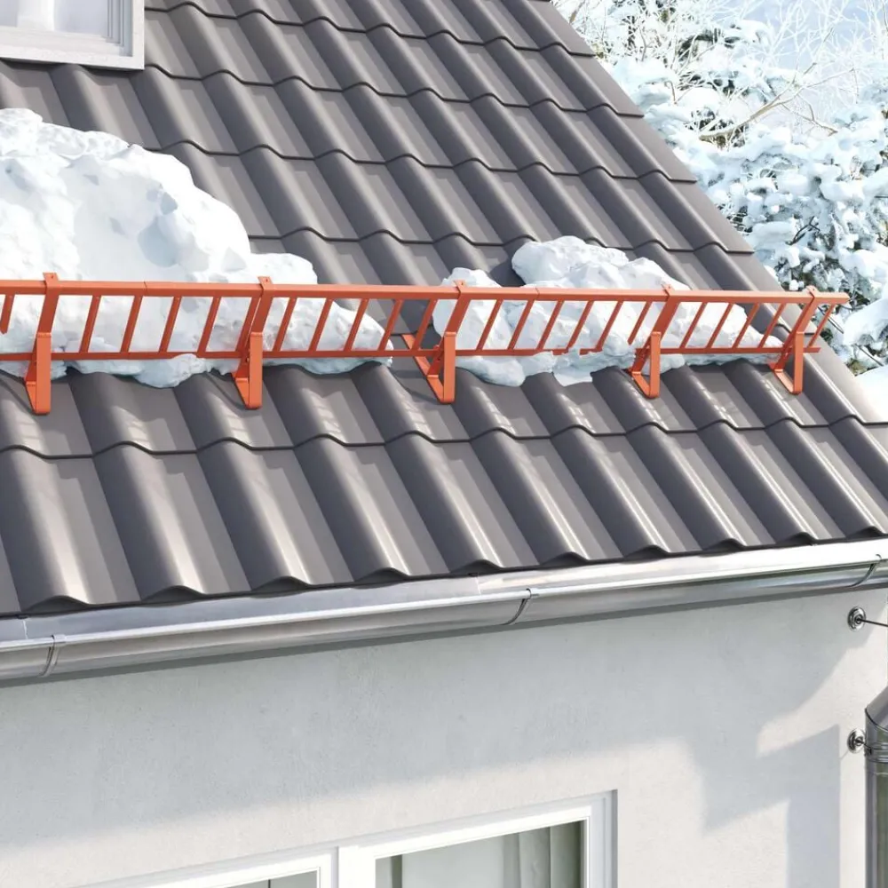 Dak sneeuwbeugel 100 x 2,5 x 20 cm Staal>vidaXL Clearance