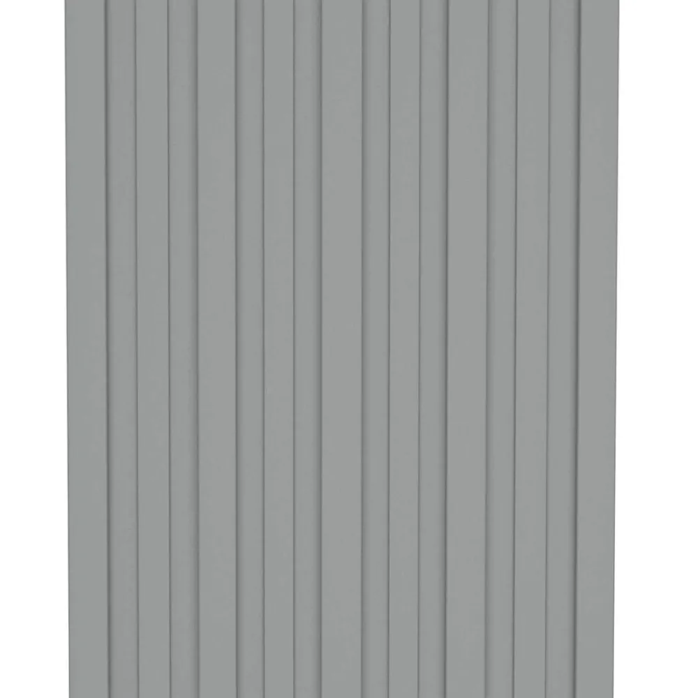 Bouwmaterialen*vidaXL Dakpaneel 12 pcs 60 x 45 cm Gegalvaniseerd staal Grijs
