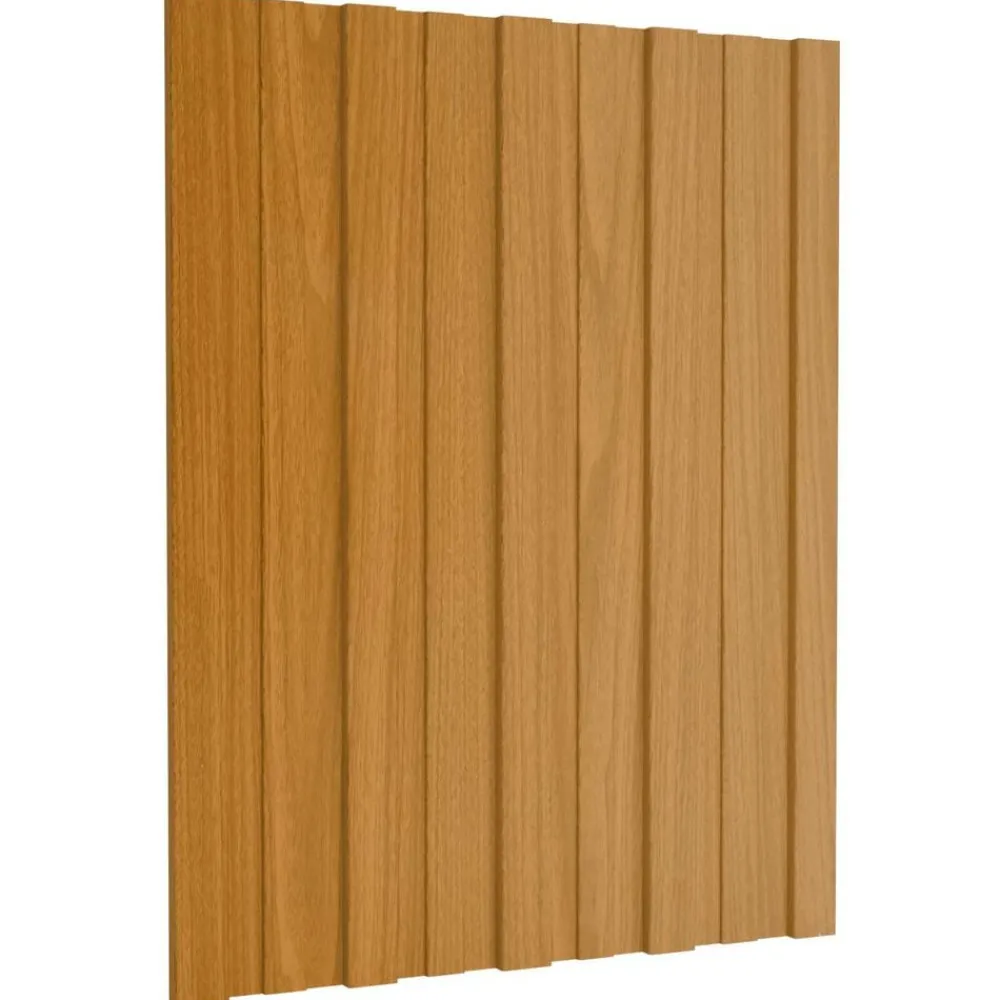 Dakpaneel 12 pcs Naturel 60 x 45 cm Gegalvaniseerd staal>vidaXL Online