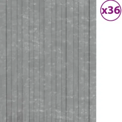 Bouwmaterialen*vidaXL Dakpaneel 36 pcs 60 x 45 cm Gegalvaniseerd staal Zilver