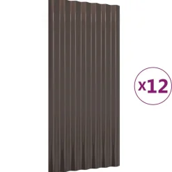Dakpanelen 12 st 80x36 cm gegalvaniseerd staal>vidaXL Sale