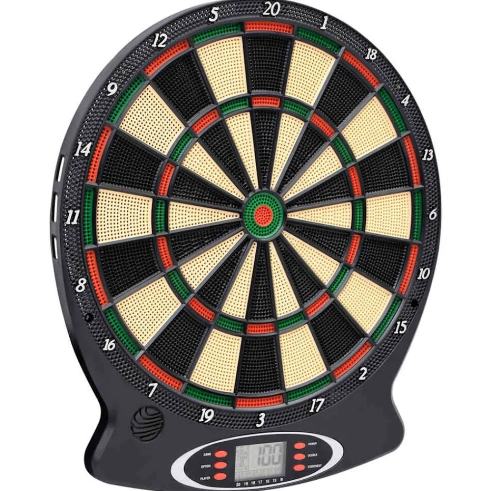 Dartbord elektrisch met darts polypropeen zwart>vidaXL Online