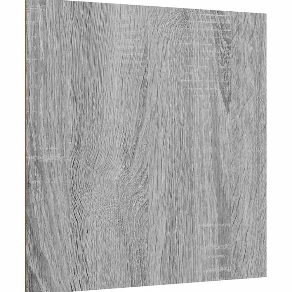 Kunst & Entertainment*vidaXL Decorpanelen 12 pcs 30 x 30 x 0,27 cm Bewerkt hout Grijs sonoma