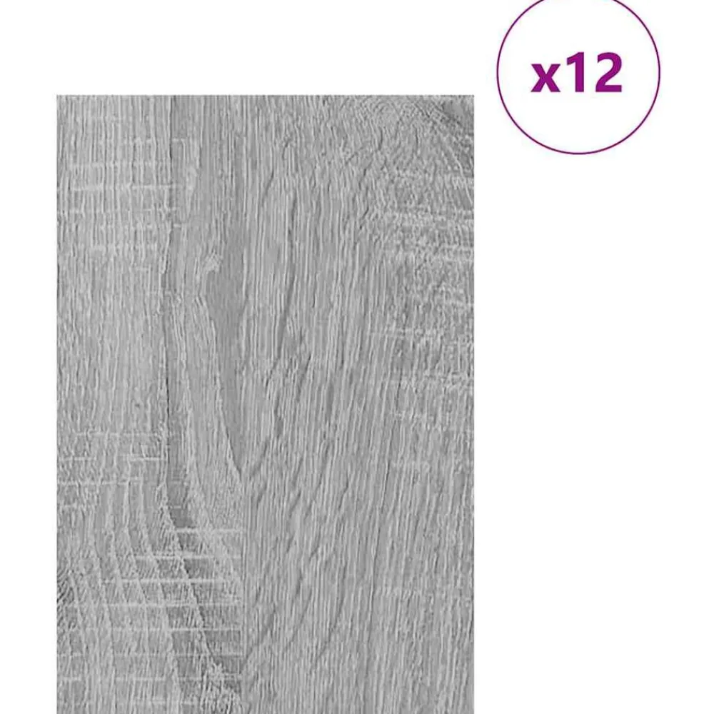 Decorpanelen 12 pcs 40 x 60 x 0.27 cm Bewerkt hout>vidaXL Clearance
