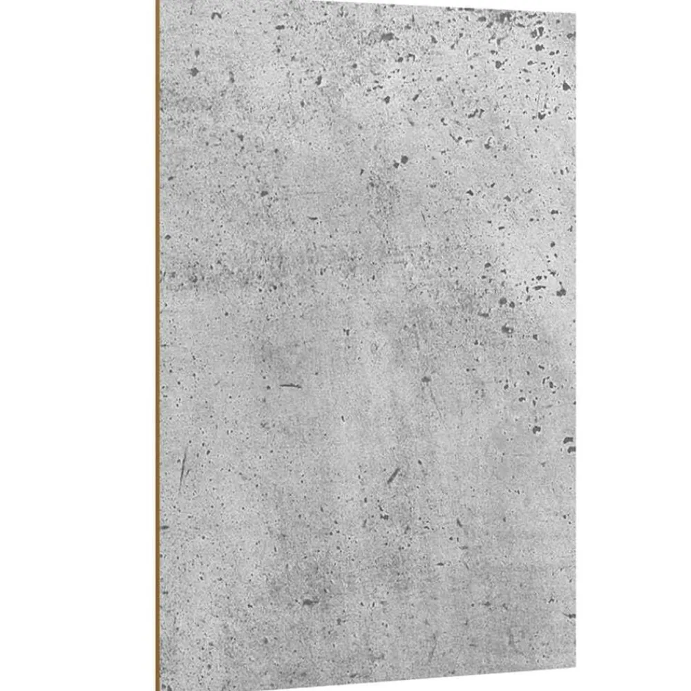 Kunst & Entertainment*vidaXL Decorpanelen 12 pcs Beton Grijs 15 x 21 x 0.27 cm Bewerkt hout Betongrijs