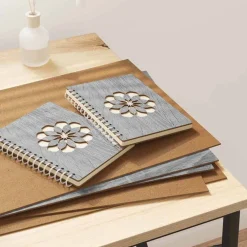 Kunst & Entertainment*vidaXL Decorpanelen 12 pcs 30 x 42 x 0.27 cm Bewerkt hout Grijs sonoma