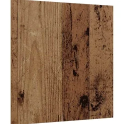 Kunst & Entertainment*vidaXL Decorpanelen 12 pcs Oudhout 30 x 30 x 0,27 cm Bewerkt hout Oud hout