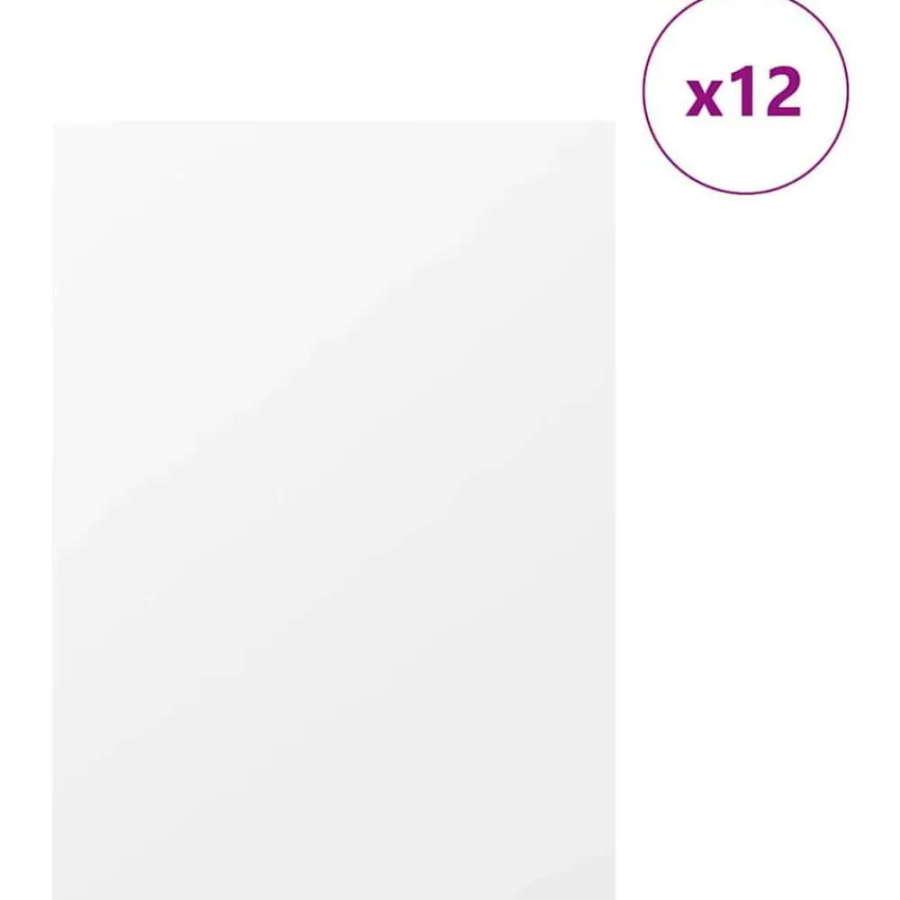 Decorpanelen 12 pcs 30 x 42 x 0.27 cm Bewerkt hout>vidaXL Best