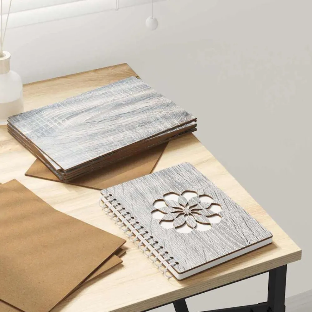 Decorpanelen 12 pcs 15 x 21 x 0.27 cm Bewerkt hout>vidaXL Discount