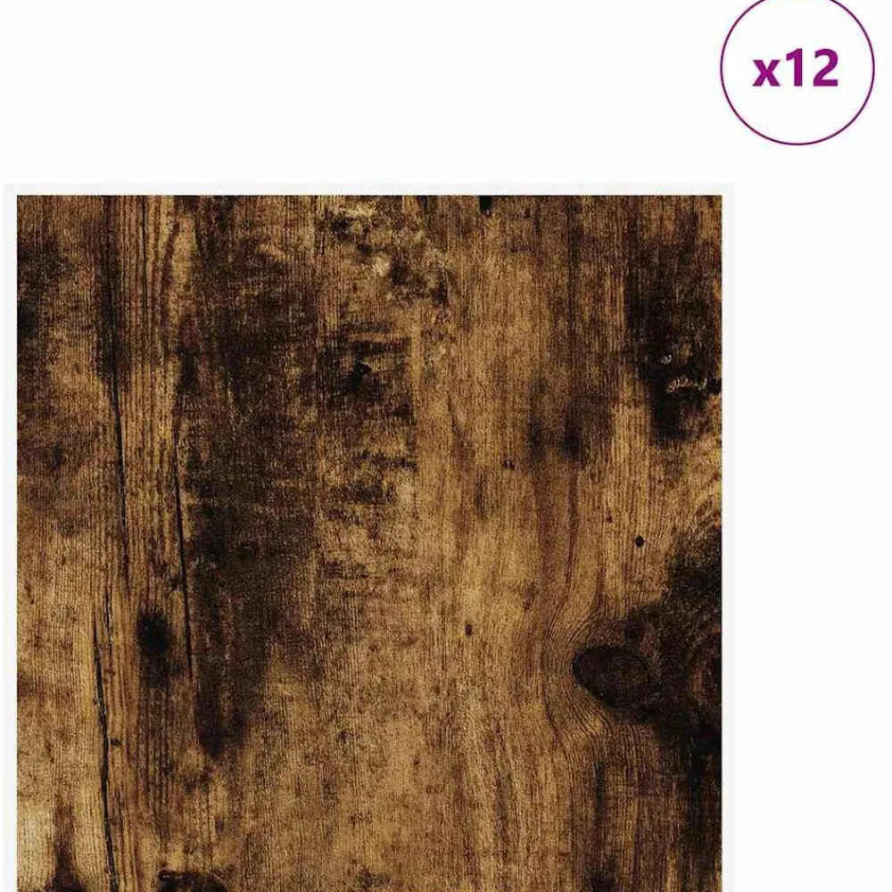 Decorpanelen 12 pcs 30 x 30 x 0,27 cm>vidaXL Online