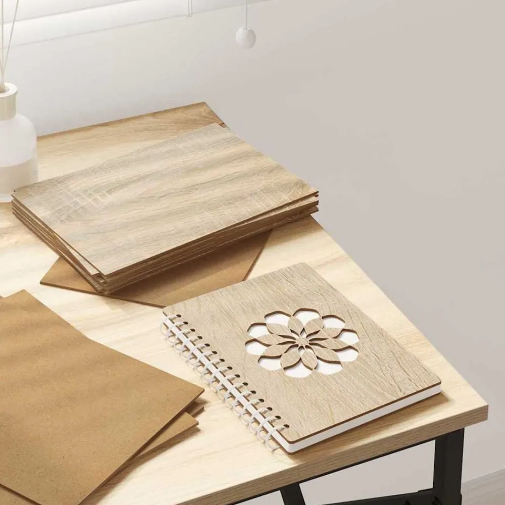 Decorpanelen 12 pcs 21 x 30 x 0,27 cm Bewerkt hout>vidaXL Sale