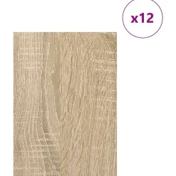 Decorpanelen 12 pcs 21 x 30 x 0,27 cm Bewerkt hout><noscript><img width=