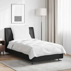 Dekbed met kussen 2 pcs Wit Microvezel>vidaXL