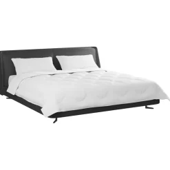 Linnengoed*vidaXL Dekbed met kussen 3 pcs Wit Microfibre