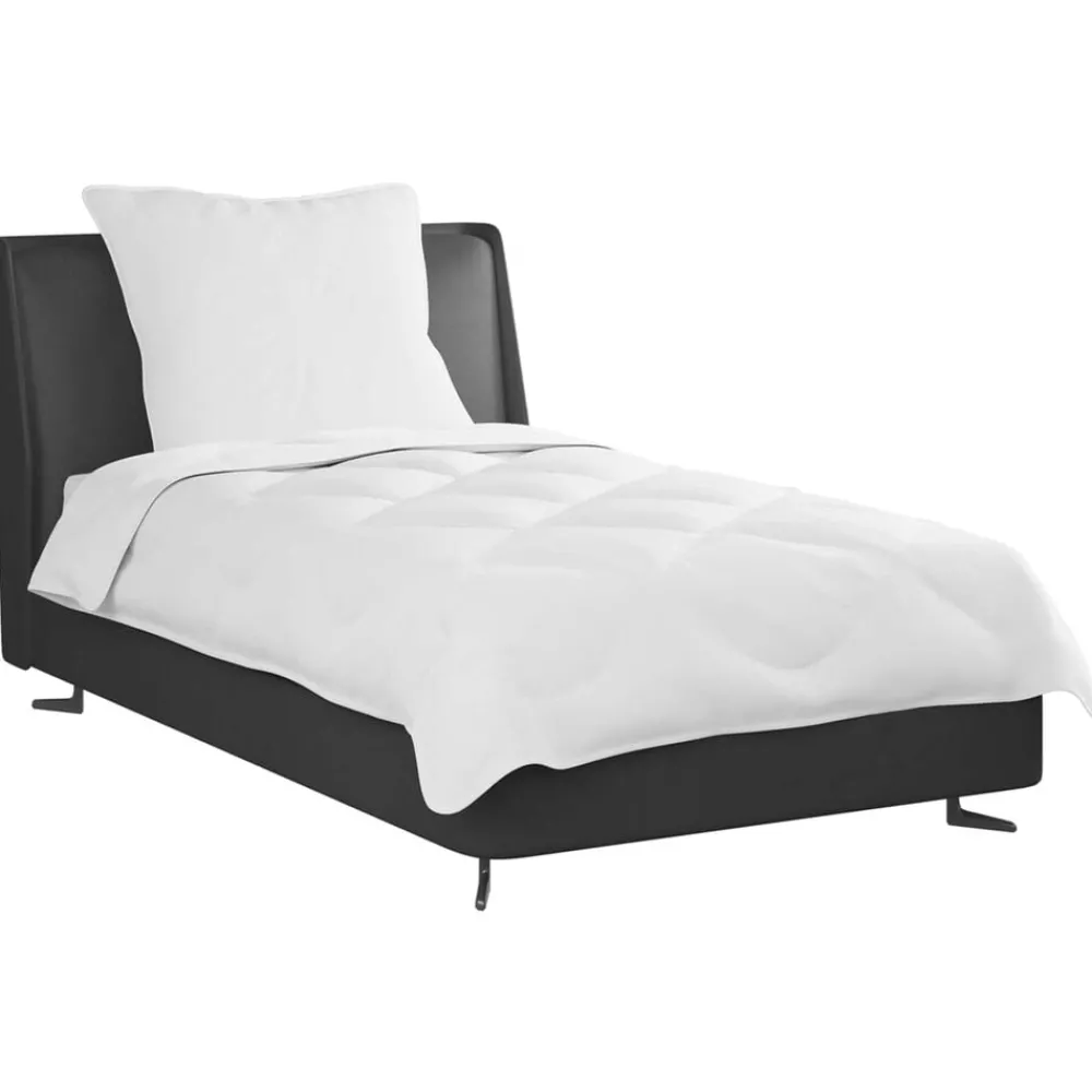 Dekbed met kussen 2 pcs Wit Microvezel>vidaXL Discount