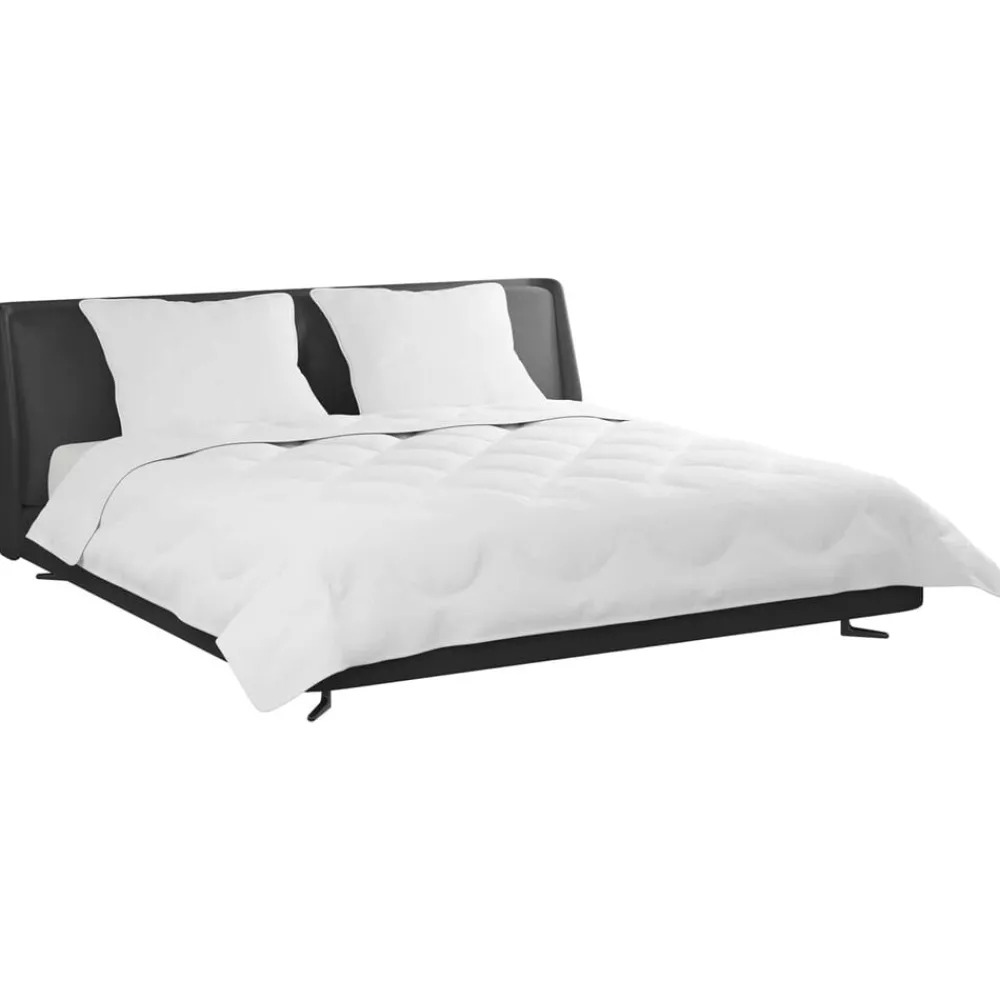 Linnengoed*vidaXL Dekbed met kussen 3 pcs Wit Microfibre