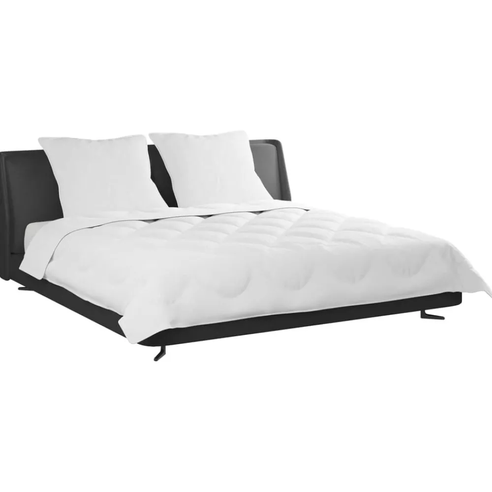 Dekbed met kussen 3 pcs Wit Microvezel>vidaXL New