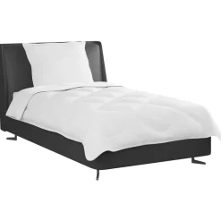 Linnengoed*vidaXL Dekbed met kussen 2 pcs Wit Microvezel