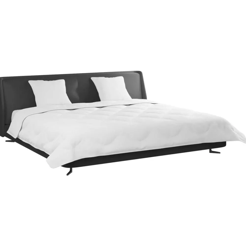 Dekbed met Kussens 3 pcs Wit Microfiber en Dons Feather>vidaXL Hot