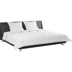 Linnengoed*vidaXL Dekbed met Kussens 3 pcs Wit Microfiber en Dons Feather