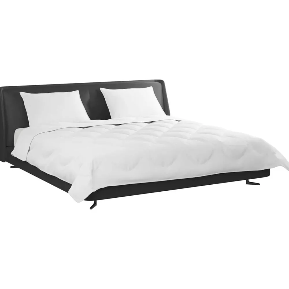 Linnengoed*vidaXL Dekbed met Kussens met kussen 3 pcs Wit Microvezel