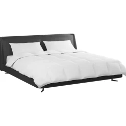 Linnengoed*vidaXL Dekbed Set met kussen 3 pcs Wit Donsveertjes