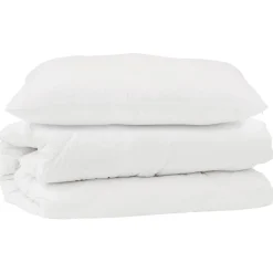 Dekbed Set met kussen 2 pcs Wit Microfibre>vidaXL Online
