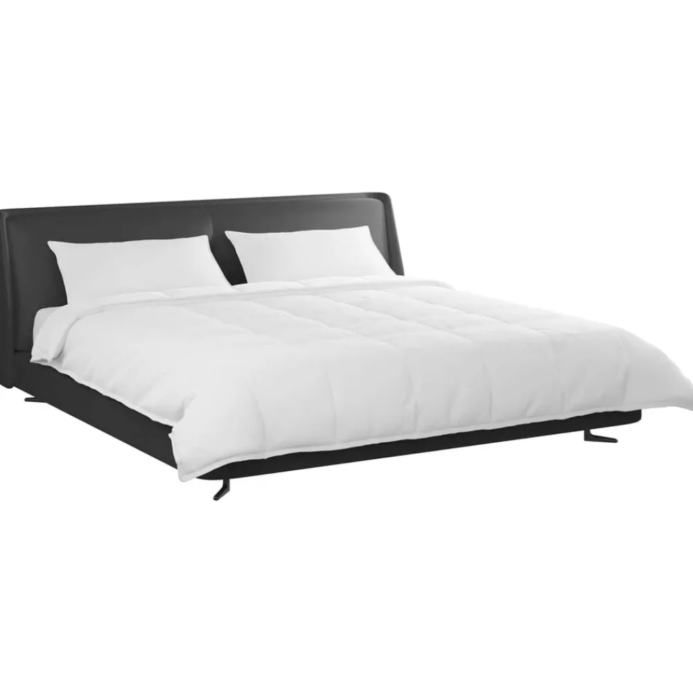 Dekbed Set met kussen 3 pcs Wit Donsveertjes>vidaXL
