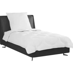 Linnengoed*vidaXL Dekbed Set met kussen 2 pcs Wit Microfibre