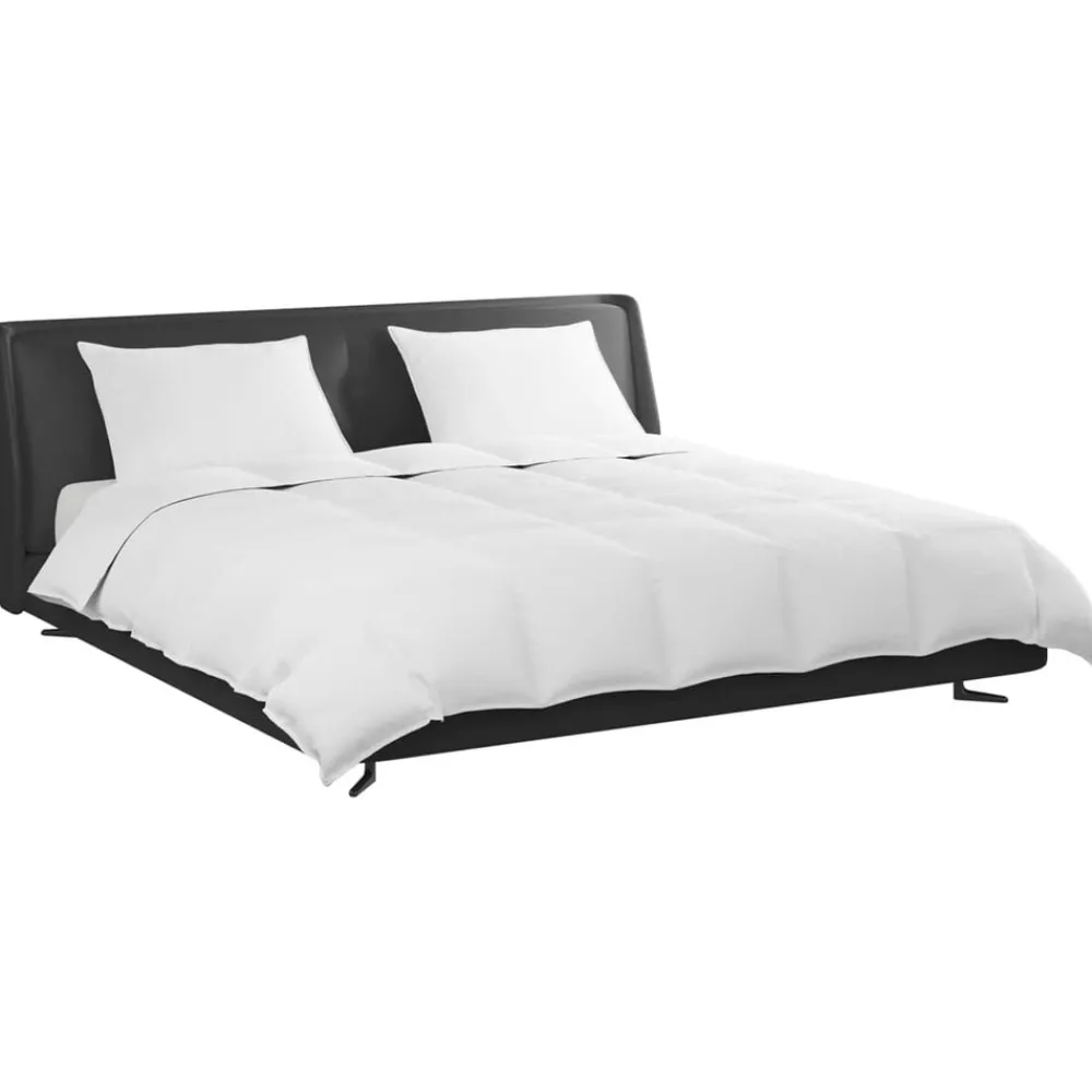 Dekbed Set met kussen 3 pcs Wit Donsveertjes>vidaXL Outlet