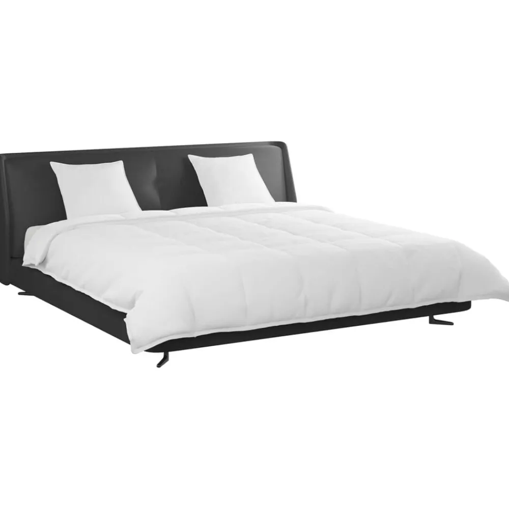 Linnengoed*vidaXL Dekbed Set met kussen 3 pcs Wit Donsveertjes