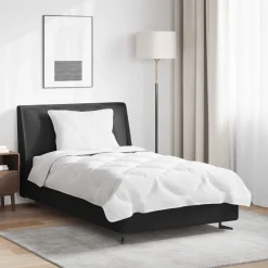 Dekbed Set met kussen 2 pcs Wit Microfibre>vidaXL Clearance