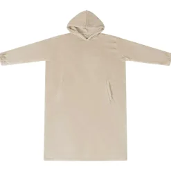 Kleding & Accessoires*vidaXL Deken hoodie s Flanel Beige