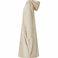 Kleding & Accessoires*vidaXL Deken hoodie s Flanel Beige