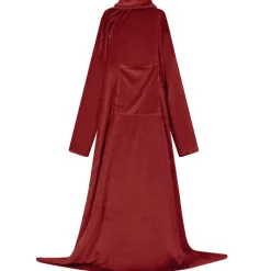 Deken hoodie Bordeaux Rood F Flanel>vidaXL Sale