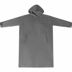 Kleding & Accessoires*vidaXL Deken hoodie s Flanel Donkergrijs