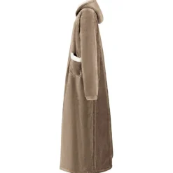 Kleding & Accessoires*vidaXL Deken hoodie M Fleece en Flanel Kameel