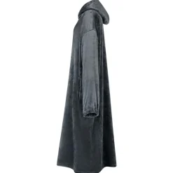 Kleding & Accessoires*vidaXL Deken hoodie s Flanel Marineblauw